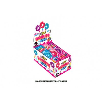 PIRULITO DIPLOKO NEON DONUTS 1X30X10G